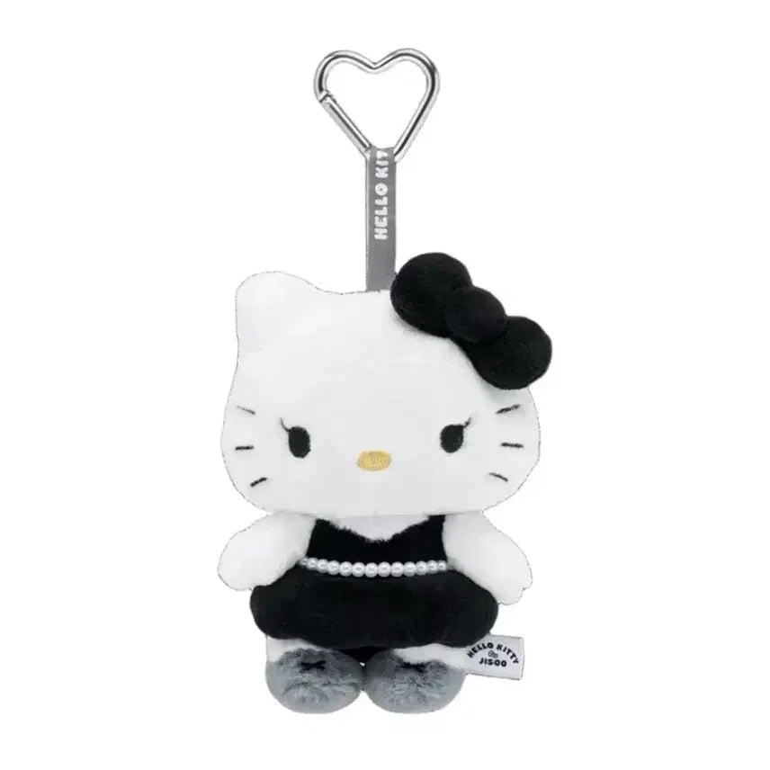 [BUNJANG] Hello Kitty Jisoo Plush Keyring Doll / 헬로키티 지수 플러시 키링 블랙 인형