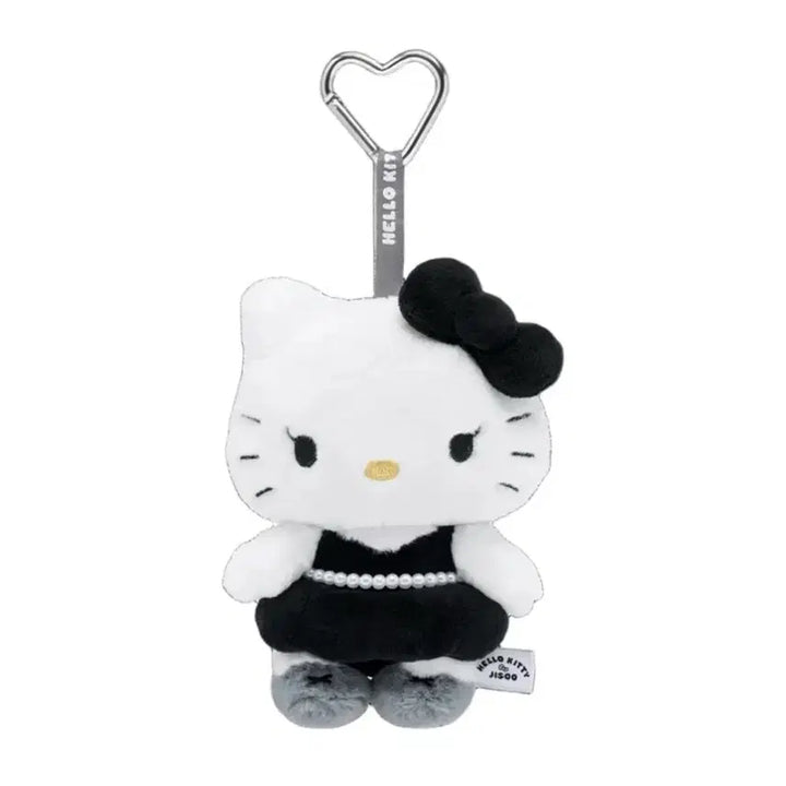 [BUNJANG] Hello Kitty Jisoo Plush Keyring Doll / 헬로키티 지수 플러시 키링 블랙 인형