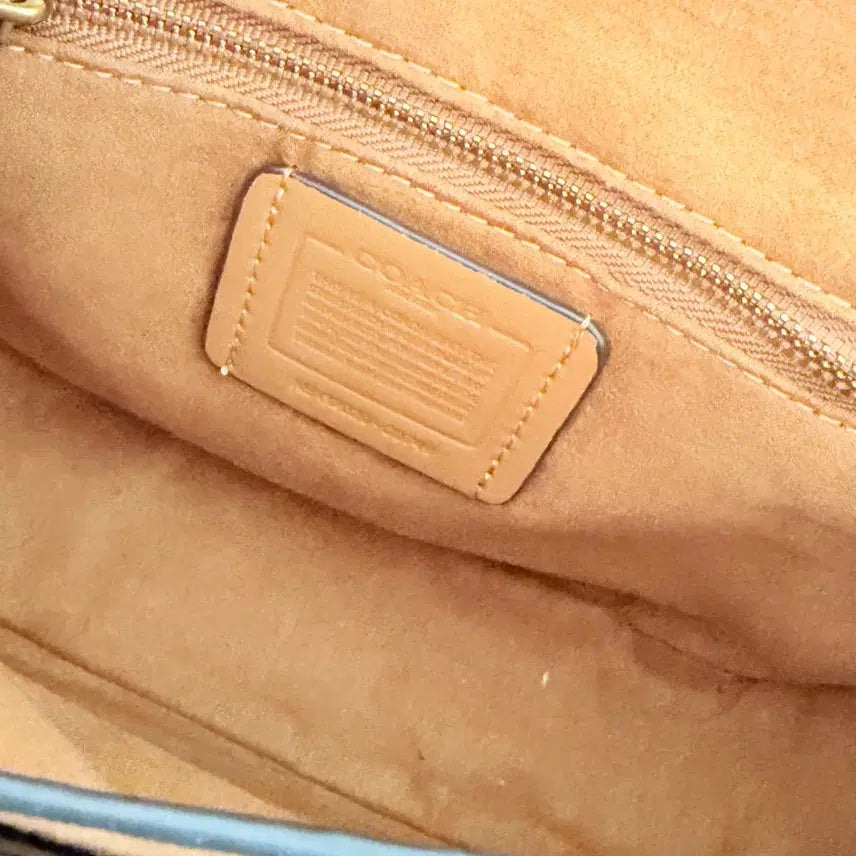 [BUNJANG] Coach Saddle Bag / Coach 코치 새들백
