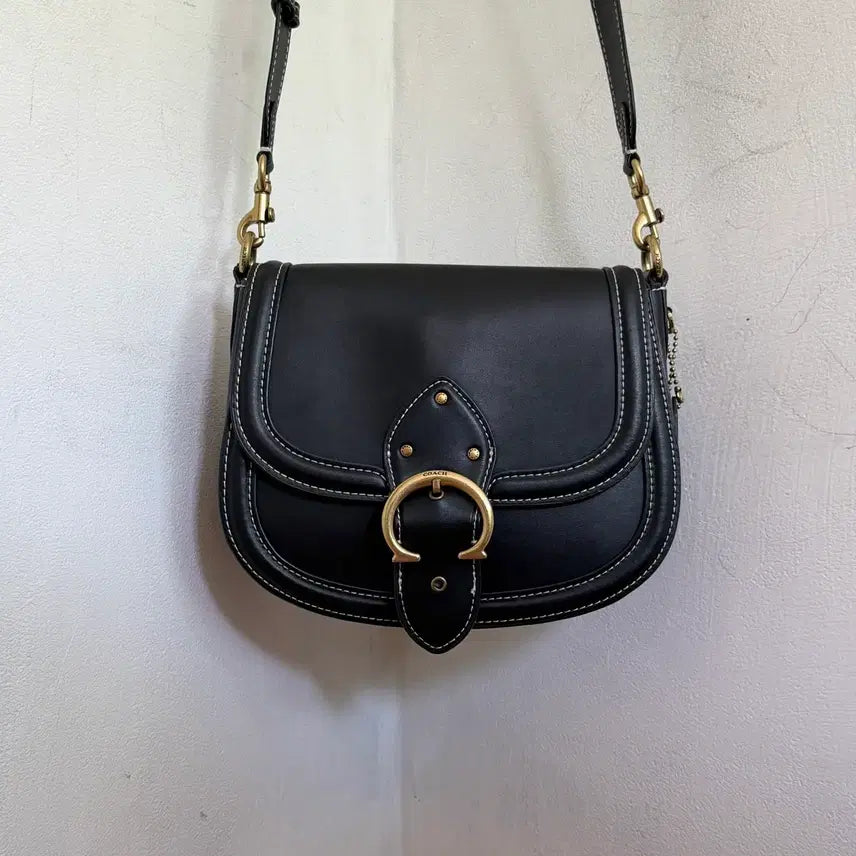 [BUNJANG] Coach Saddle Bag / Coach 코치 새들백
