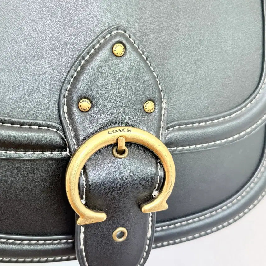[BUNJANG] Coach Saddle Bag / Coach 코치 새들백