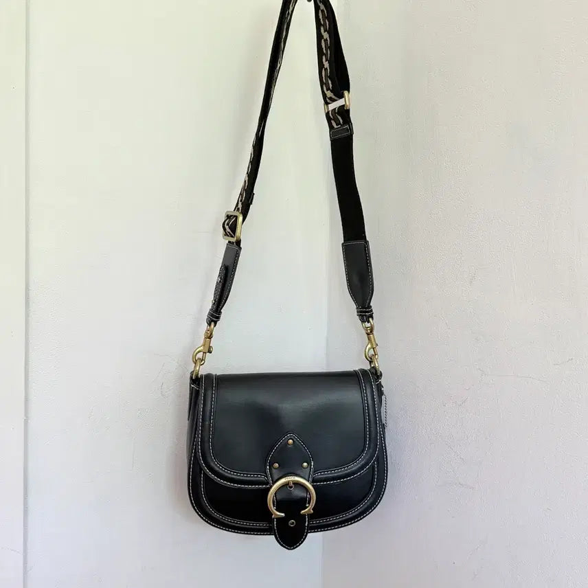 [BUNJANG] Coach Saddle Bag / Coach 코치 새들백