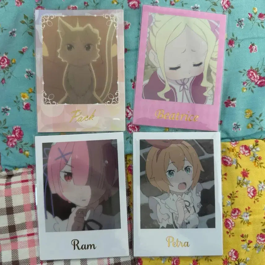 [BUNJANG] Re:ZERO Starting Life in Another World Polaroid Card Set / Re 제로부터 시작하는 이세계 생활 폴라로이드 카드