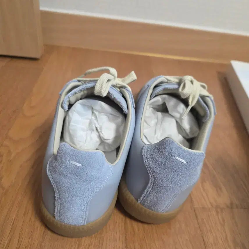 [BUNJANG] Maison Margiela Replica German Army Sneakers Sky Blue Size 37 / 메종 마르지엘라 레플리카 독일군 스니커즈 하늘색 37사이즈 새상품