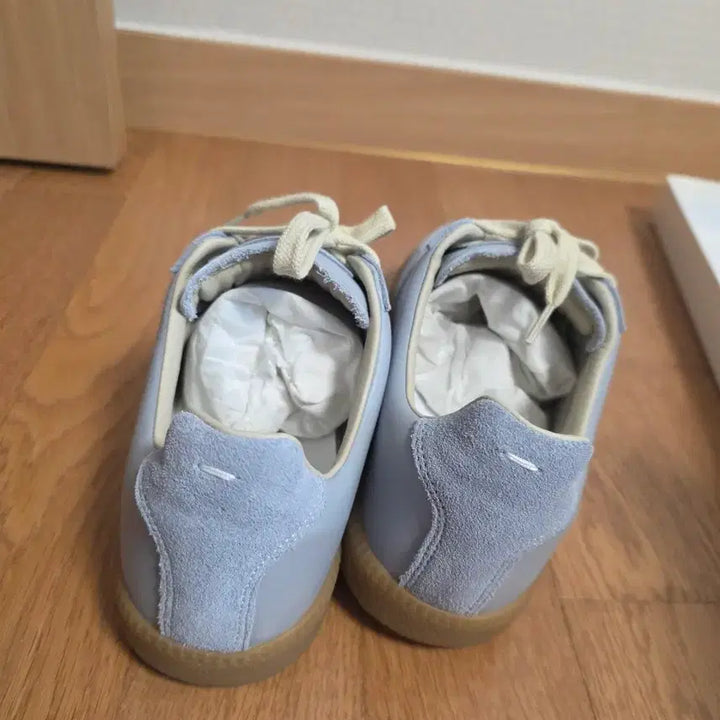 [BUNJANG] Maison Margiela Replica German Army Sneakers Sky Blue Size 37 / 메종 마르지엘라 레플리카 독일군 스니커즈 하늘색 37사이즈 새상품