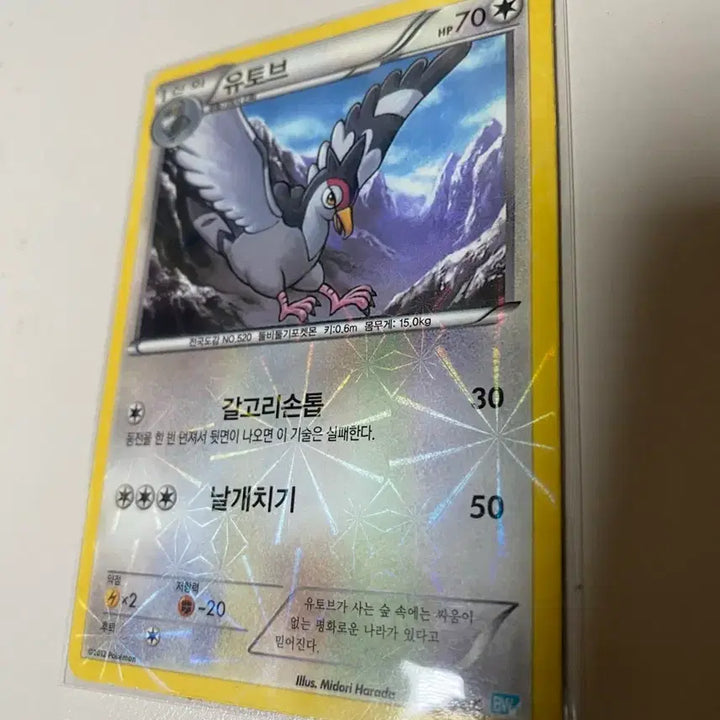 [BUNJANG] 2012 Vintage Pokemon YouTube Card / 2012 고전 고대 포켓몬 유토브 카드