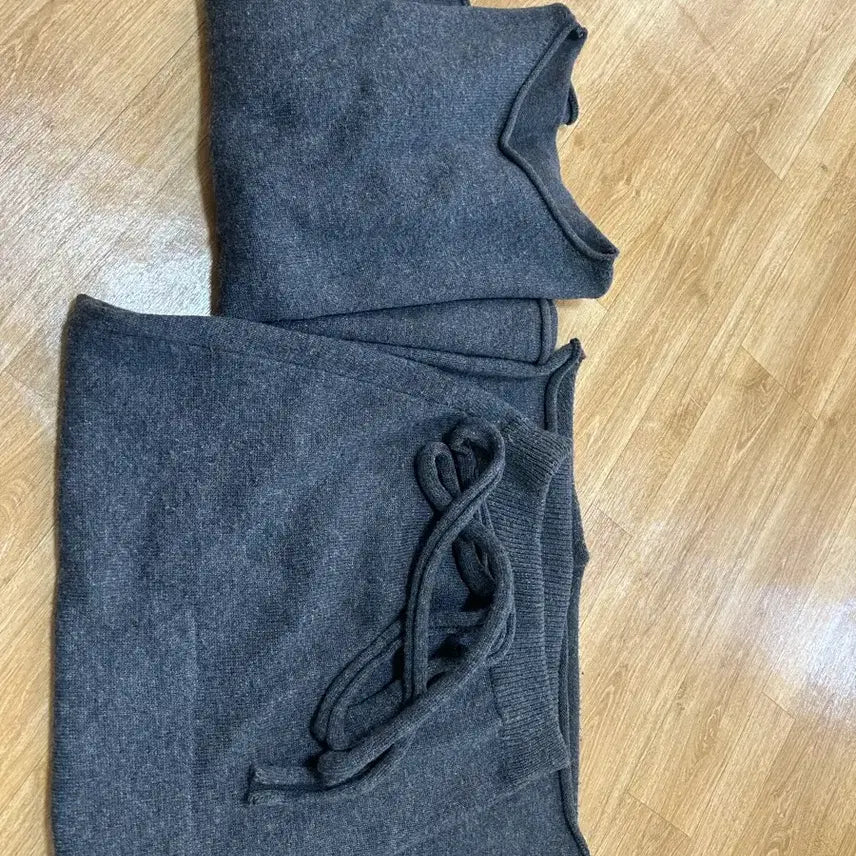 [BUNJANG] RaRoom Knit Skirt Set / 라룸 니트스커트 셋업