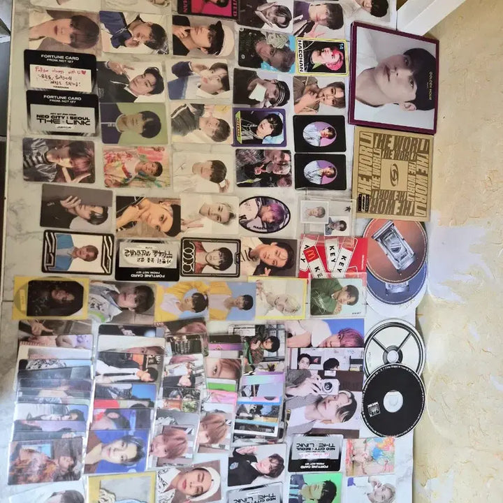 [SOLD OUT] 엔시티드림 엔시티127 세븐틴 에이티즈 일괄판매 포카 특전 럭드 시그