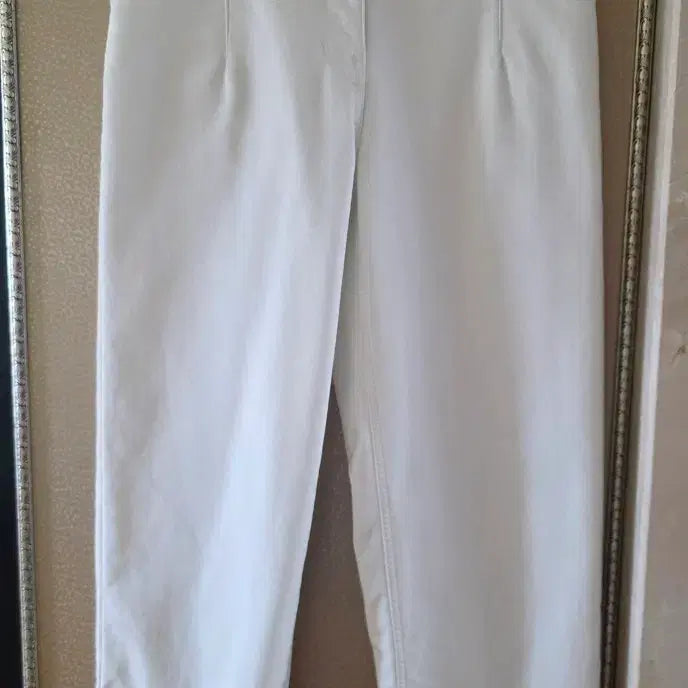 [BUNJANG] Hansome Latt White Pants / 한섬 레트(LATT)팬츠 (새상품 수준)