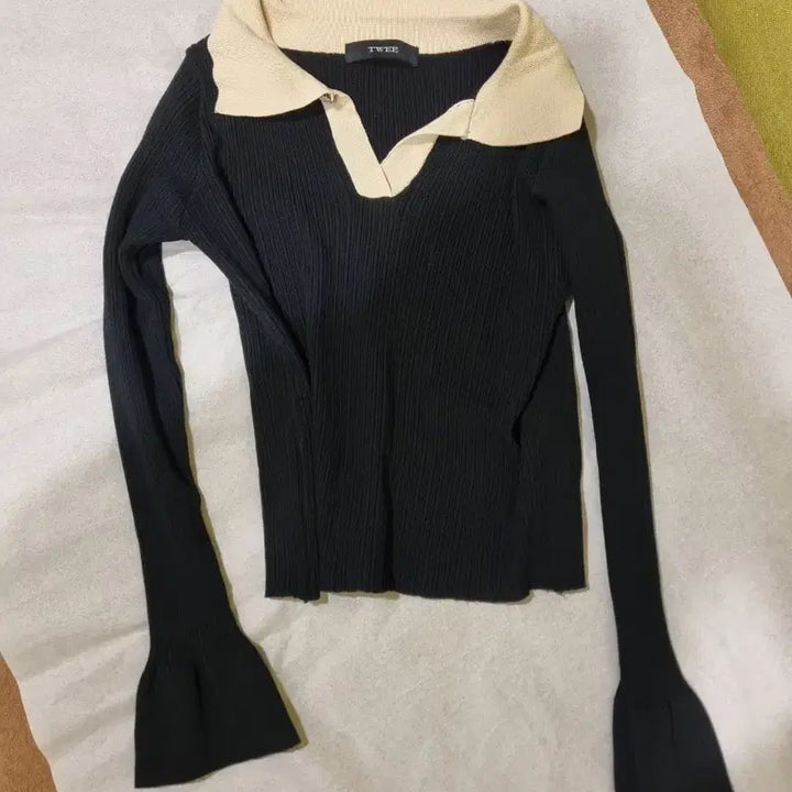 [BUNJANG] TWEE Long Sleeve Knitwear Set (Includes Short Sleeve Top) / TWEE 트위 긴팔 니트(반팔나눔)2벌