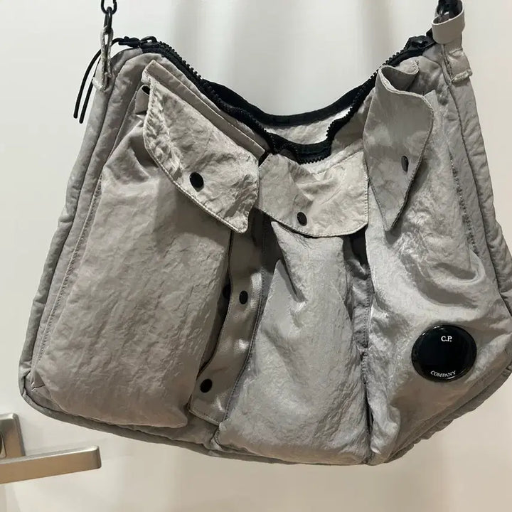[BUNJANG] CP Company Nylon B Utility Pack Crossbody Bag Griffin Grey 22SS / CP컴퍼니 유틸리티 팩 크로스백