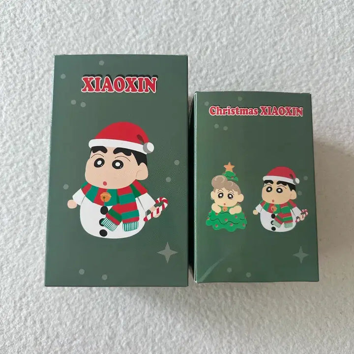 [BUNJANG] Crayon Shin-chan Christmas Figure Set / [새상품] 짱구 크리스마스 피규어 세트