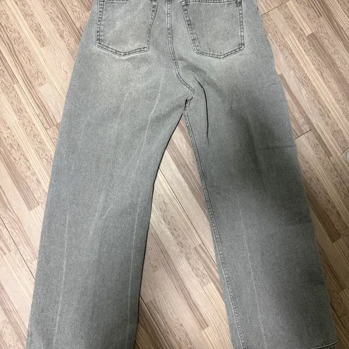 [BUNJANG] Belier True Wide Vintage Khaki XS Jeans / 벨리에 트루와이드 빈티지 카키 xs 기장수선
