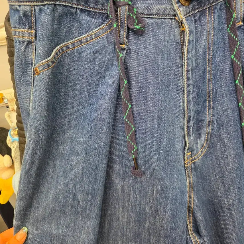 [BUNJANG] Niko and... Pinched Denim Pants L / 니코앤드 핀턱 데님 팬츠 L