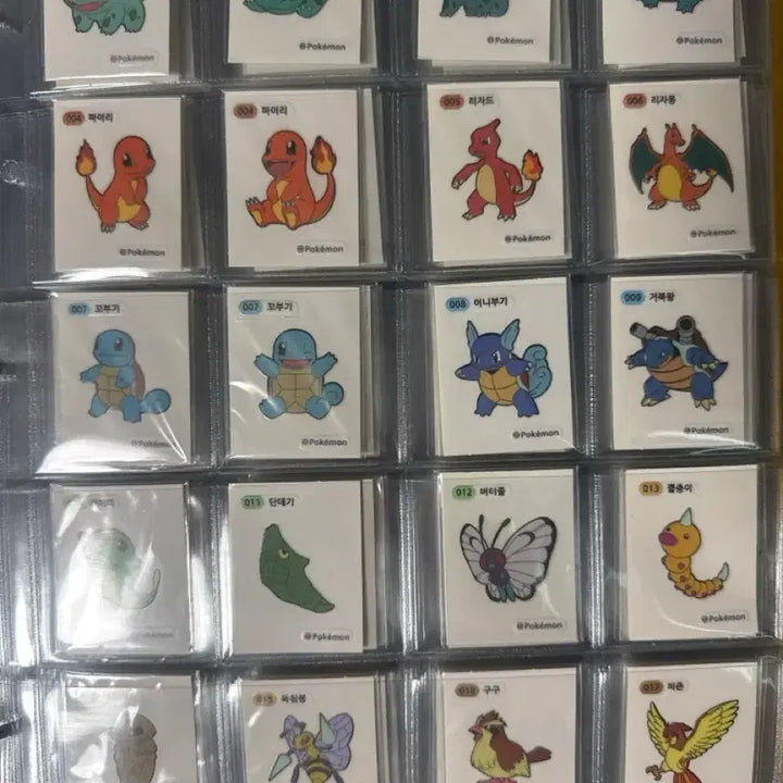 [BUNJANG] Pokemon Season 1 Tteokbokki Sticker Set / 포켓몬 시즌1 띠부씰 001-151