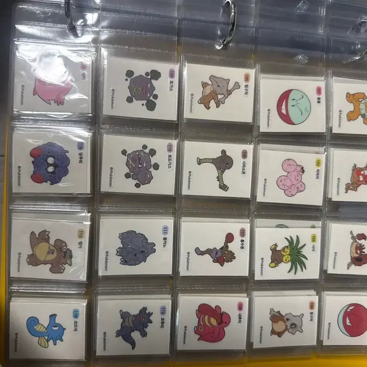 [BUNJANG] Pokemon Season 1 Tteokbokki Sticker Set / 포켓몬 시즌1 띠부씰 001-151