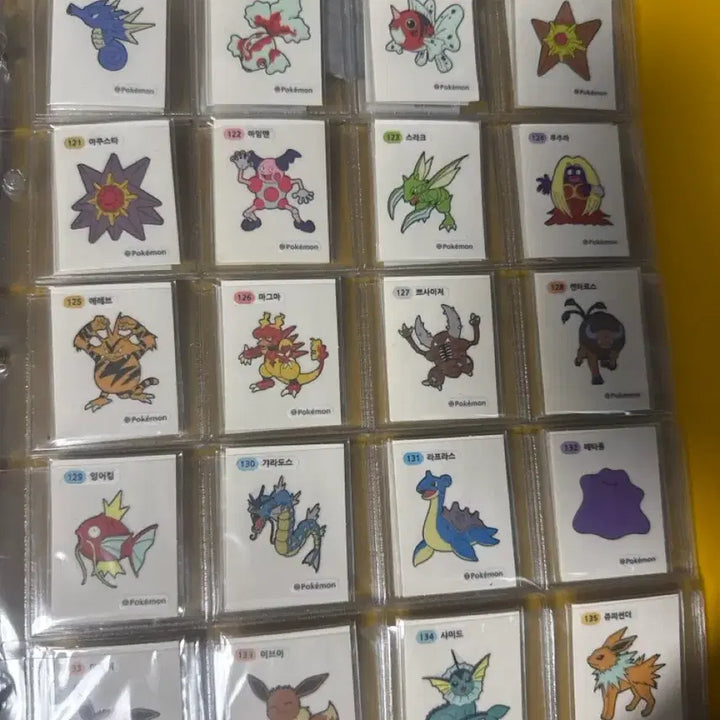 [BUNJANG] Pokemon Season 1 Tteokbokki Sticker Set / 포켓몬 시즌1 띠부씰 001-151