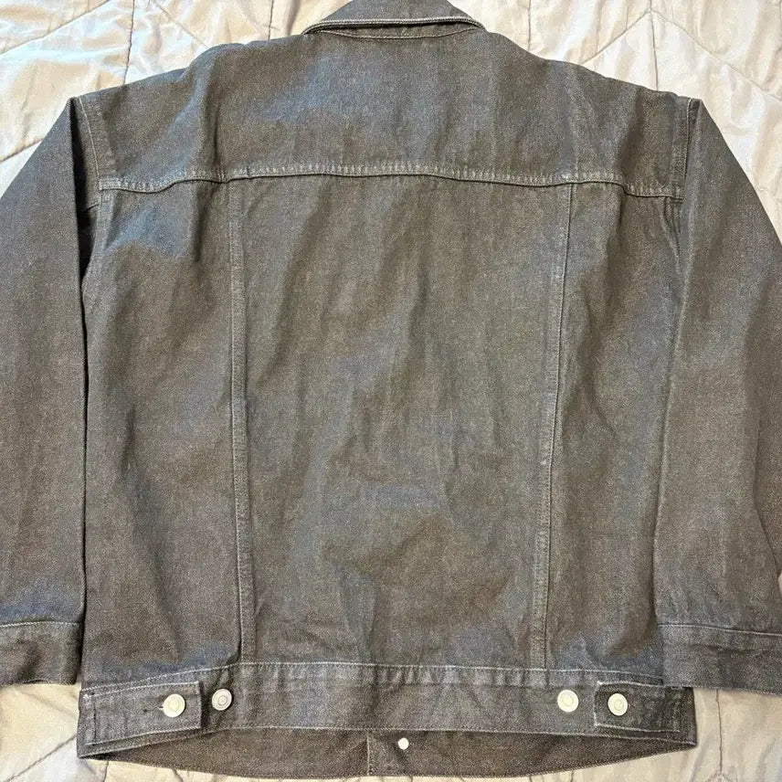 [BUNJANG] 8 Seconds Black Denim Jacket L / 에잇세컨즈 블랙 데님 자켓 L