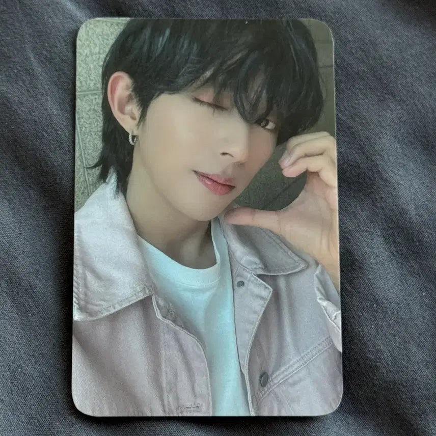 [BUNJANG] DKB D1 Anit-Love Everline Pop-up Attendance Stamp Ball Heart POB Photocard / 다크비 디원 아닛럽 에버라인 팝업 출석 스탬프 볼하트 특전 포카
