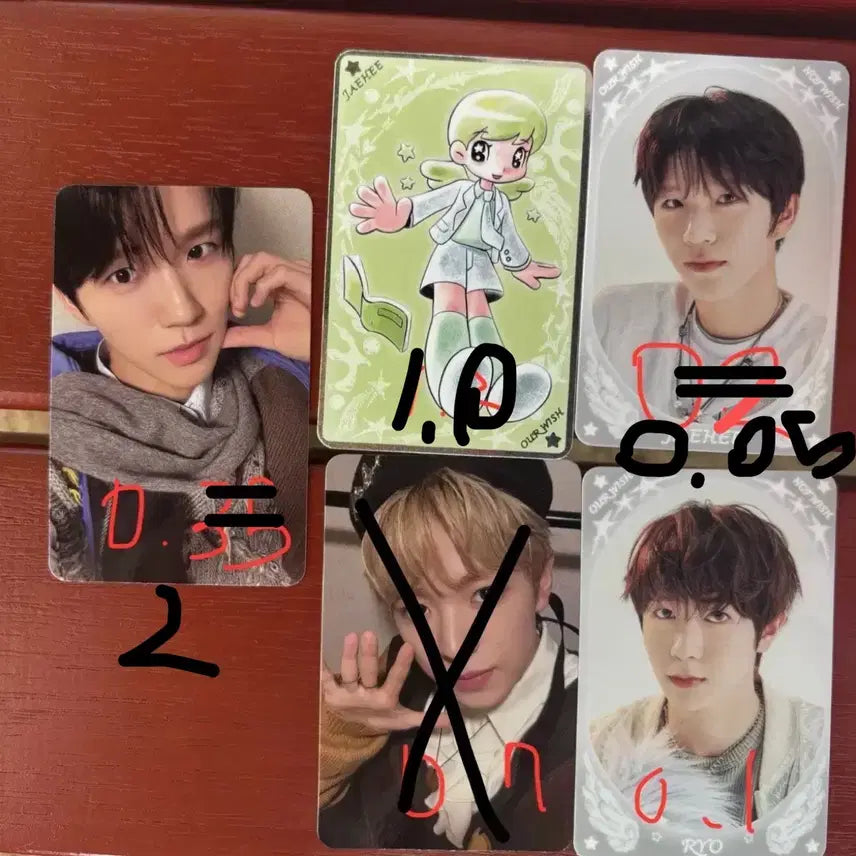 [BUNJANG] NCT WISH Jaehee Ryo Special Photocard / 엔시티위시 트레카 재희 료 스페셜 포카 양도
