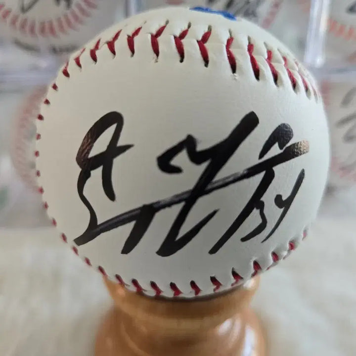 [BUNJANG] Samsung Lions Signed Baseball Collection / 삼성 디아즈   이승민   최형우  배찬승  김지찬 로고볼 싸인볼
