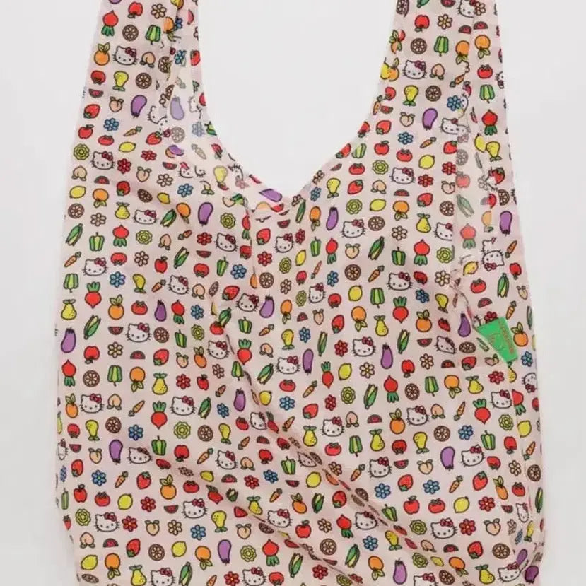 [BUNJANG] BAGGU Hello Kitty Icon Standard Size Tote Bag / BAGGU 바쿠 헬로키티 아이콘 스탠다드사이즈