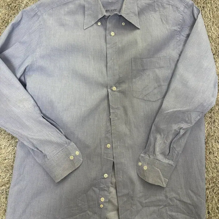 [BUNJANG] Hugo Boss Blue Dress Shirt / 독일브랜드 휴고보스 셔츠 사이즈 105-110