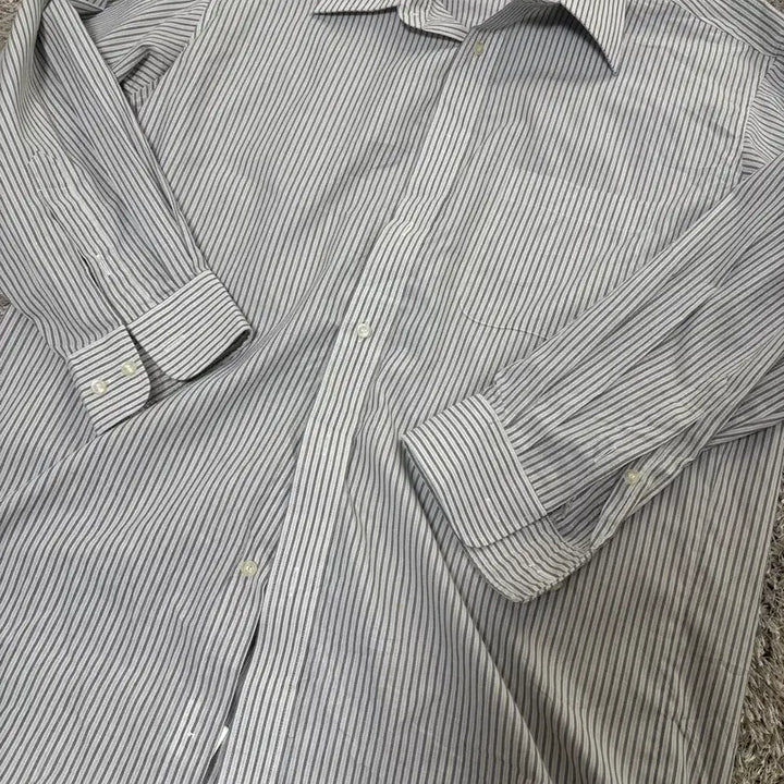 [BUNJANG] YIN&amp;YANG Striped Shirt (Size 105) / 일본판 YIN&amp;YANG 스트라이프 셔츠 사이즈 105