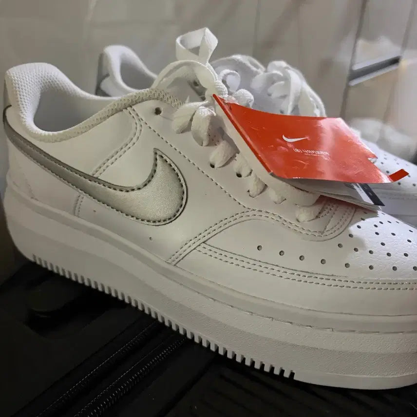 [BUNJANG] Nike Court Vision Alta LTR Grey 245 / [새상품/정품] 나이키 코트 비전 알타 LTR 그레이 245