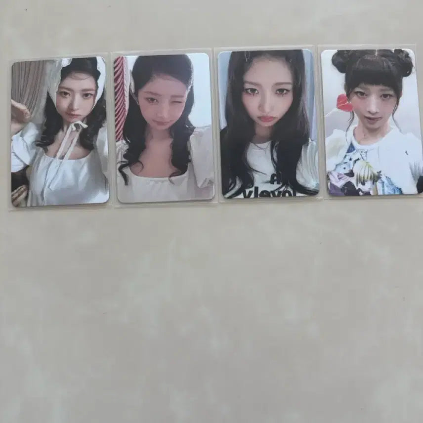 [BUNJANG] IVE Rei, Emnathy POB Photocard 4-Piece Set / 아이브 레이 엠파시 특전 포카 4종 세트(공굿 덤 있음)