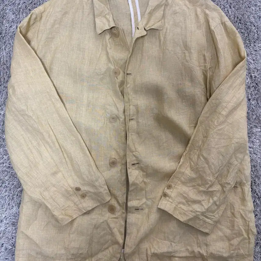 [SOLD OUT] 일제 PAPAS 린넨100프로 자켓 사이즈 105-110