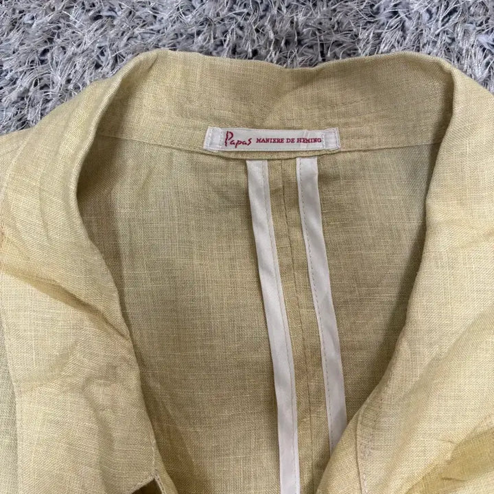 [SOLD OUT] 일제 PAPAS 린넨100프로 자켓 사이즈 105-110