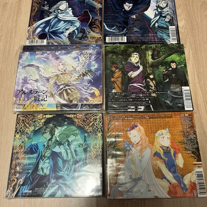 [BUNJANG] The Heroic Legend of Arslan Anime OST Bundle / 아르슬란 전기 애니 ost 6장 일괄