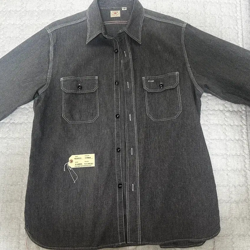 [BUNJANG] Sugar Cane Jean Cord Work Shirt XL / [XL]슈가케인 진코드워크셔츠