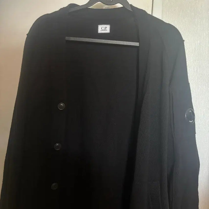 [BUNJANG] CP Company Lens Cardigan Black (Size 52) / CP컴퍼니 렌즈 가디건 블랙 52 (L) 정품