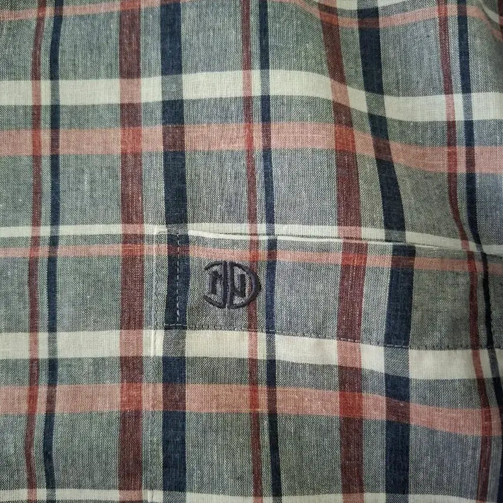 [BUNJANG] Indian Check Long-Sleeve Shirt / 인디안 체크 남방 긴팔 셔츠