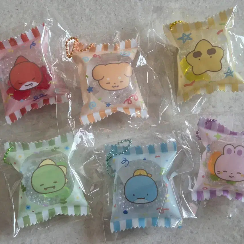 [BUNJANG] Pixelly Snack Keyring Bundle Set / 픽셀리 과자키링