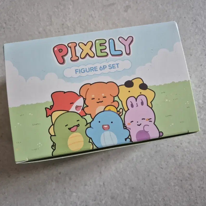 [BUNJANG] Pixely Figure Set / 픽셀리 피큐어 세트