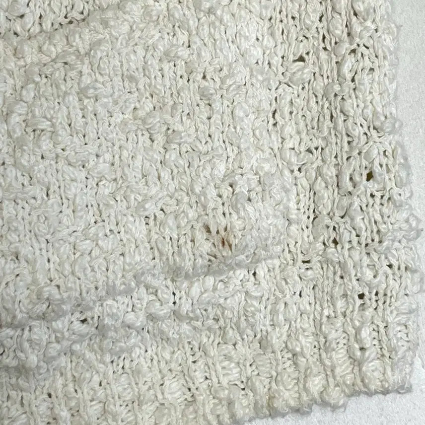 [BUNJANG] Ovneir Drop Cotton Cardigan Ivory / 오브네어 ovneir 가디건 drop cotton cardigan