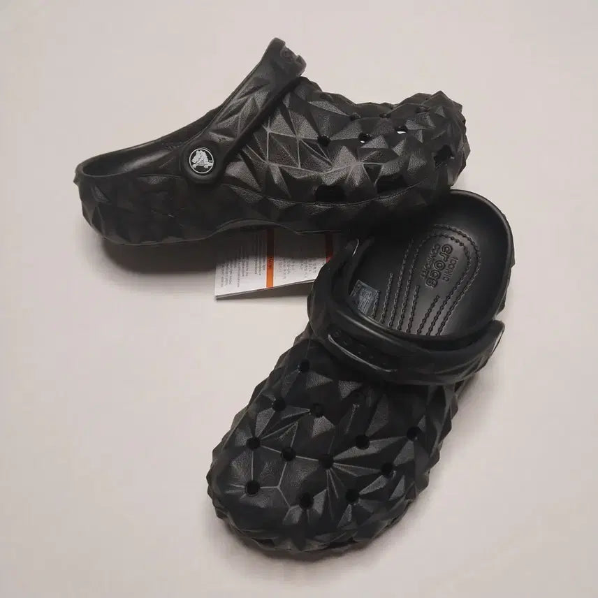 [BUNJANG] Crocs Geometric Black Size 260 New / 크록스 지오메트릭 블랙 260 새상품