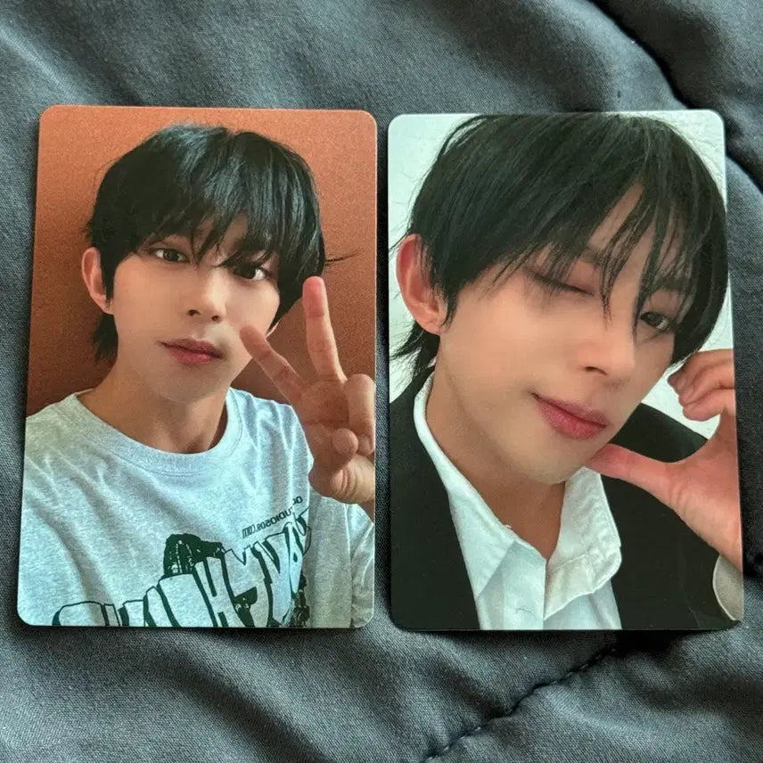 [BUNJANG] DKB D1 Japanese DARK STRANGE Concert MD Photocard Bundle Set / 다크비 디원 일본 DARK STRANGE 콘서트 엠디 포카 세트 2장일괄