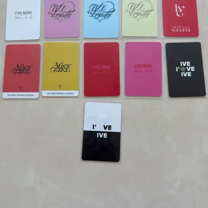 [BUNJANG] IVE Rei Photocard Bundle Set / 아이브 레이 앨범 포카 일괄 판매