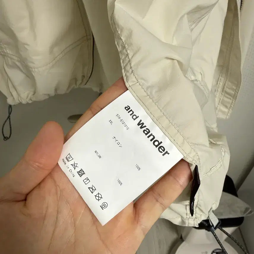 [BUNJANG] and wander PERTEX Wind Jacket (XXL) / (XXL) 앤드원더 퍼텍스 윈드 자켓