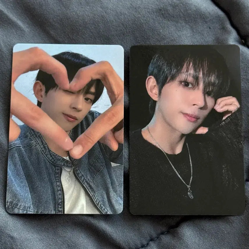 [BUNJANG] DKB D1 Japanese RADIANCE Fancon MD Photocard Bundle Set / 다크비 디원 일본 RADIANCE 팬콘 엠디 포카 세트 2장 일괄