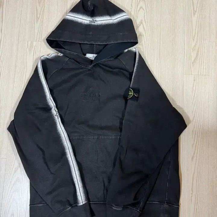 [BUNJANG] Supreme Stone Island Stripe Hoodie (22ss) / [xl] 슈프림 스톤아일랜드 스트라이프 후드 - 22ss
