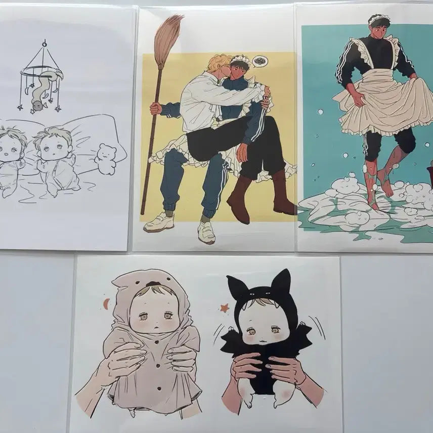 [BUNJANG] Shin-eul Pumeun-eun Bang-beop Print Photo Bundle Set / 신을품는방법 신품법 프박 프린티 일괄