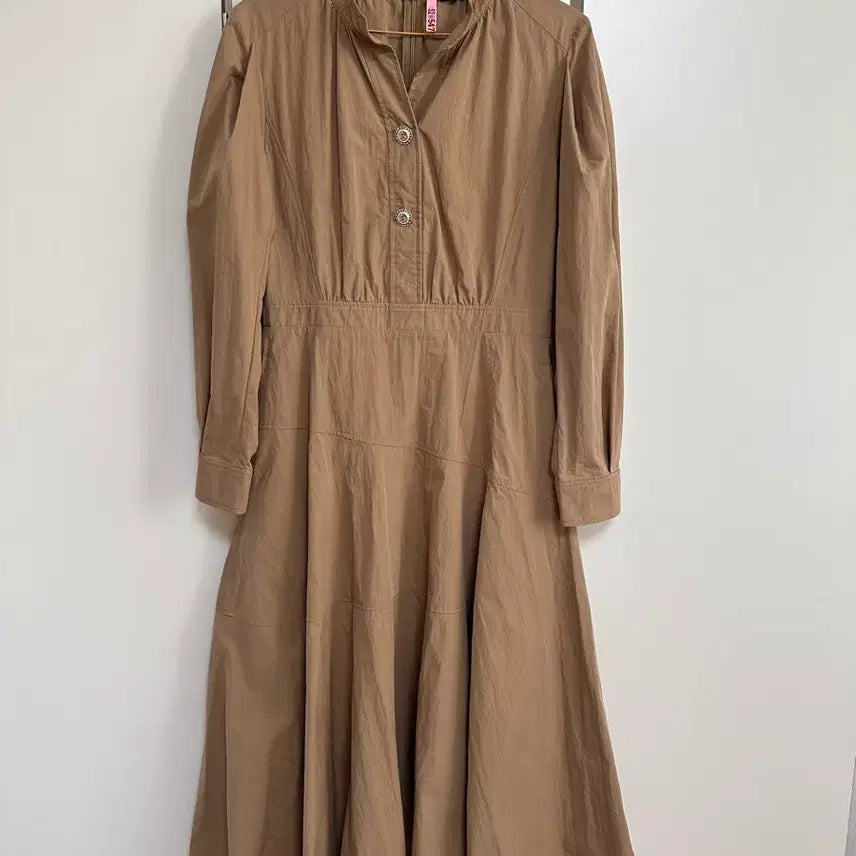 [BUNJANG] The I Jat Beige Dress / 더아이잣바바 원피스 드라이완료 베이지