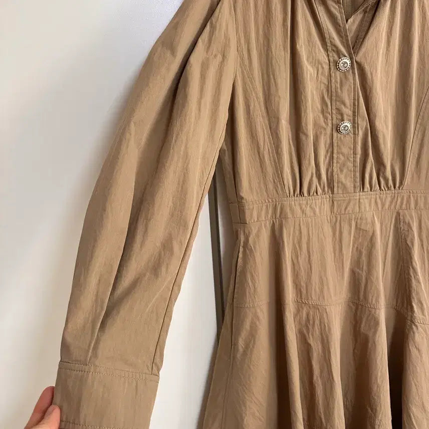 [BUNJANG] The I Jat Beige Dress / 더아이잣바바 원피스 드라이완료 베이지