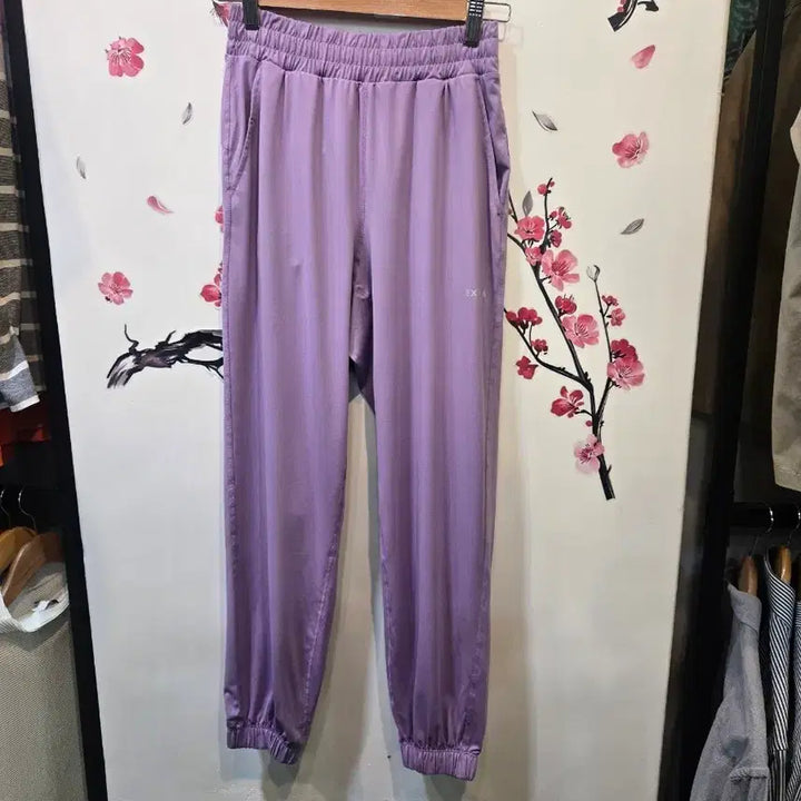 [BUNJANG] Xexymix Purple Jogger Training Pants (Size S) / 젝시믹스 퍼플 조거 트레이닝 바지 S