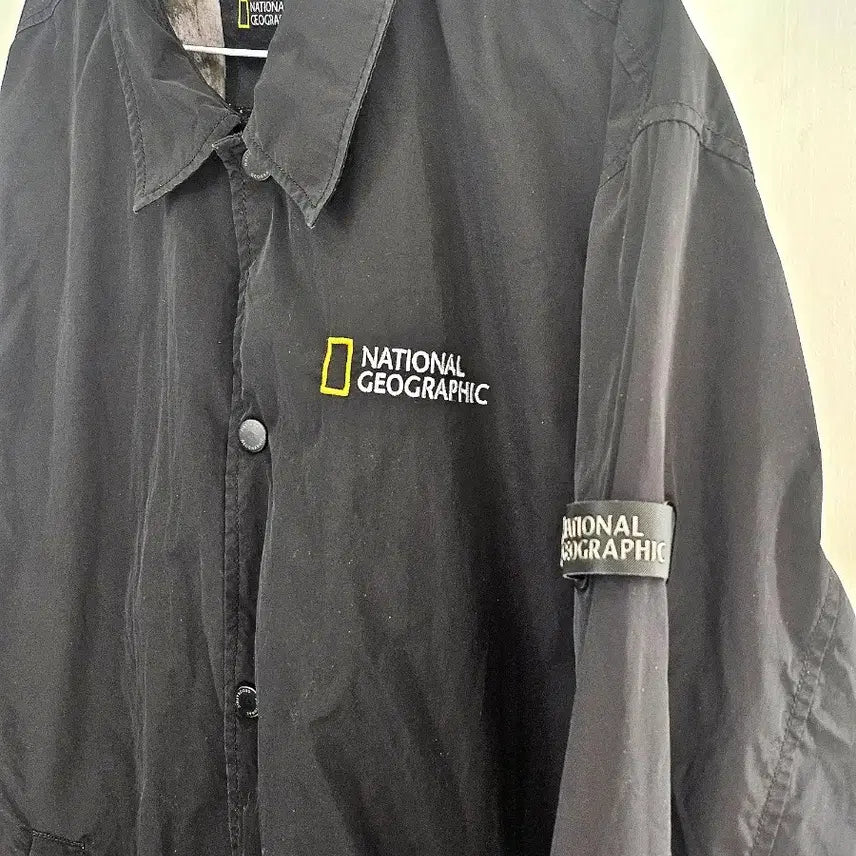 [BUNJANG] National Geographic Black Jacket XL / 내셔널지오그래픽 블랙 자켓 XL 사이즈